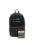 Plecak z personalizowanym napisem - czarny - CROPP - small1