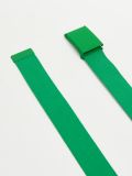 Zielony materiałowy pasek do spodni - zielony - CROPP - small2