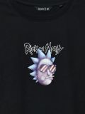 Tričko Rick and Morty - černý - CROPP - small2