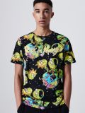 Tričko s potiskem Rick and Morty - černý - CROPP - small1