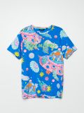 Tričko s potiskem Rick and Morty - modrá - CROPP - small1