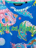 Tričko s potiskem Rick and Morty - modrá - CROPP - small2