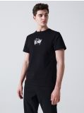 Koszulka z nadrukiem Marvel - czarny - CROPP - small5