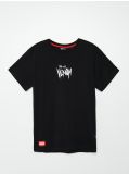 Koszulka z nadrukiem Marvel - czarny - CROPP - small1