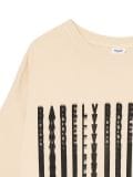 Predimenzionirana majica s printom - nude - CROPP - small5