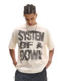 T-Shirt mit Aufdruck System of a Down - Beige - CROPP - small1