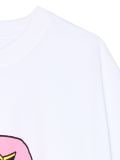 Bela majica s printom - white - CROPP - small3
