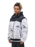 Prošivena puffer jakna - bijelo - CROPP - small1