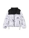 Prošivena puffer jakna - bijelo - CROPP - small2