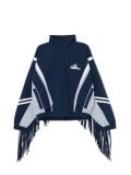 Granatowa sportowa kurtka z frędzlami - granatowy - CROPP - small2