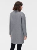 Abrigo de doble botonadura jaspeado - Gris claro - CROPP - small4