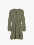 Šifonové mini šaty - hnědozelená - CROPP - small4