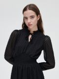 Chiffon-Kleid - Schwarz - CROPP - small5