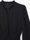 Chiffon-Kleid - Schwarz - CROPP - small2