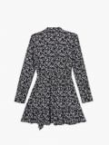Koszulowa sukienka w kwiaty - czarny - CROPP - small6