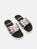 Mintás papucs - fehér - CROPP - small1