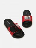Pantoletten mit Aufdruck - Rot - CROPP - small1