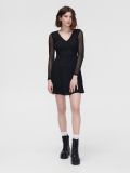 Vestito in jersey trasparente - Nero - CROPP - small2