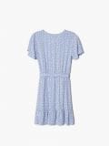 Niebieska sukienka w kwiaty - niebieski - CROPP - small6