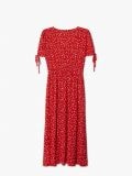 Czerwona sukienka midi w kwiatki - czerwony - CROPP - small6