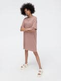 Рокля тип тениска - кафе - CROPP - small1