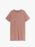 Рокля тип тениска - кафе - CROPP - small4