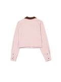 LADIES` OUTER JACKET - ΡΟΖ ΠΑΣΤΕΛ - CROPP - small4