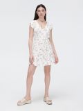 Krémszínű ruha derékövvel - cream - CROPP - small2