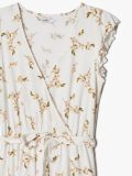 Krémszínű ruha derékövvel - cream - CROPP - small5
