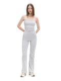 Jasnoszary top typu tuba - jasny szary - CROPP - small1