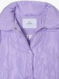 Pikowana kurtka puffer - fioletowy - CROPP - small5