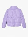 Pikowana kurtka puffer - fioletowy - CROPP - small6