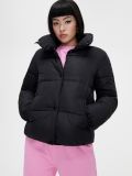 Pikowana kurtka puffer - czarny - CROPP - small3