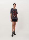Harley Quinn póló - sötétszürke - CROPP - small1