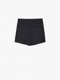 Czarne szorty z wysokim stanem - czarny - CROPP - small3