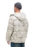 Quilted puffer jacket mit Kapuze - Weiß - CROPP - small4