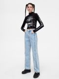 Vaqueros straight en azul claro - Azul - CROPP - small1