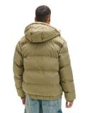 Oliwkowa pikowana kurtka puffer - zielony - CROPP - small4