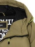 Oliwkowa pikowana kurtka puffer - zielony - CROPP - small6