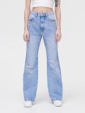 Jeans flare strappati - Blu - CROPP - small2