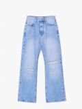 Jeans flare strappati - Blu - CROPP - small4