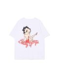 Nyomott mintás fehér póló Betty Boop - fehér - CROPP - small2