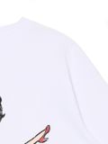 Nyomott mintás fehér póló Betty Boop - fehér - CROPP - small3