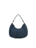 Jeansowa torebka z łańcuszkiem - niebieski - CROPP - small3