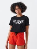 Dwuczęściowa piżama Stranger Things - czerwony - CROPP - small1