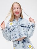 Kurtka jeansowa Smiley® - niebieski - CROPP - small1
