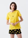 Pijama din două piese The Simpsons - galben - CROPP - small1
