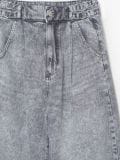Jasnoszare jeansy barrel - jasny szary - CROPP - small5