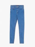 Džíny high waist - modrá - CROPP - small4