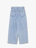 Jeansy wide leg z efektem sprania - niebieski - CROPP - small6